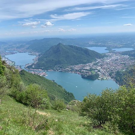 Iuli Lake Home Tra Lago E Montagna Olginate Buitenkant foto